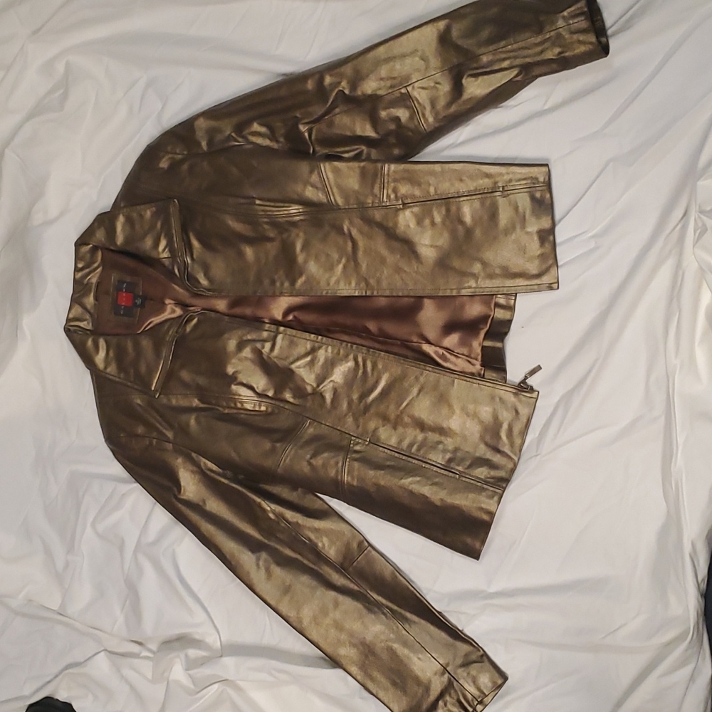Vintage Gallery Brown Leather jacket size small